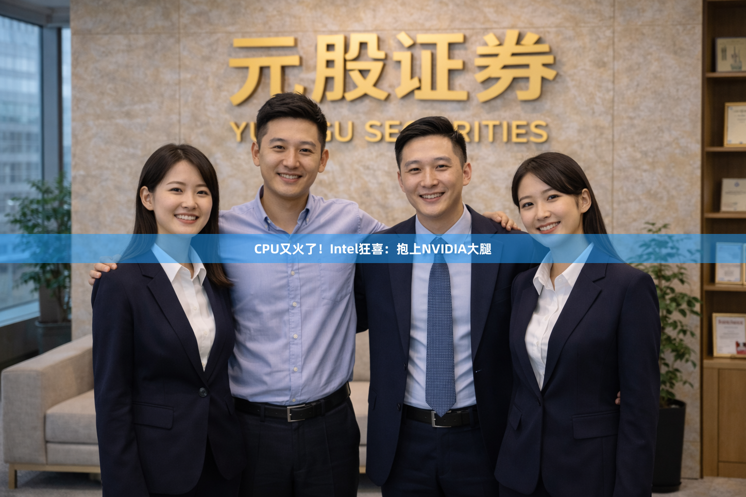 CPU又火了！Intel狂喜：抱上NVIDIA大腿